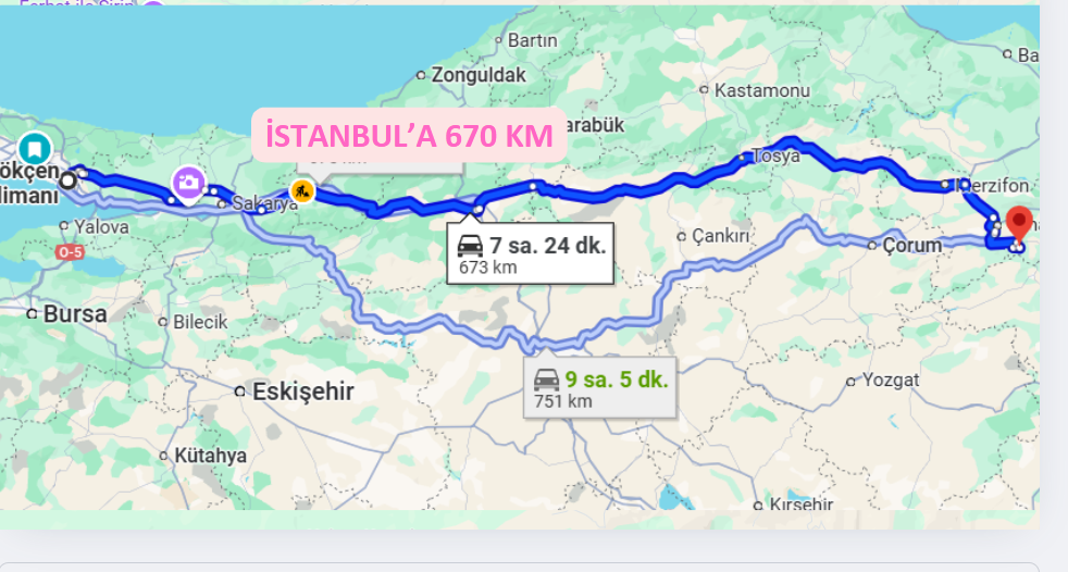 AMASYA MERKEZ YAĞCIABDAL KÖYÜNDE 264 M² YERİMİZ SATILIKTIR. - AMASYA MERKEZ fotoğraf 6